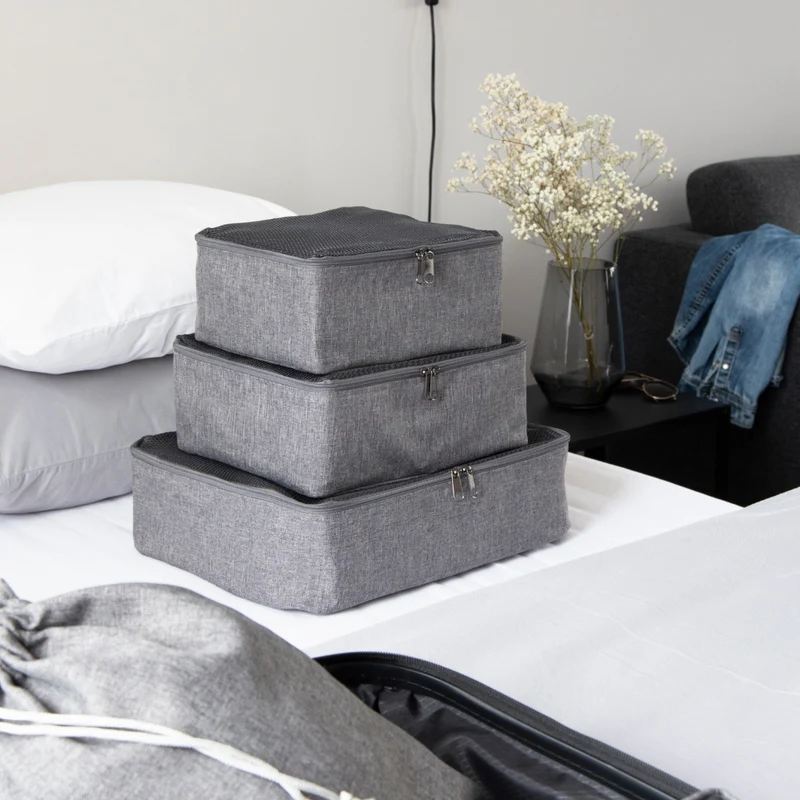 TRAVEL Organizer M - Grau