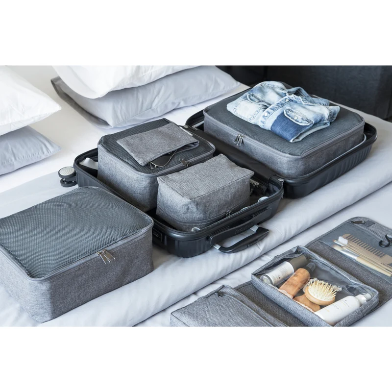 TRAVEL Organizer L - Grau