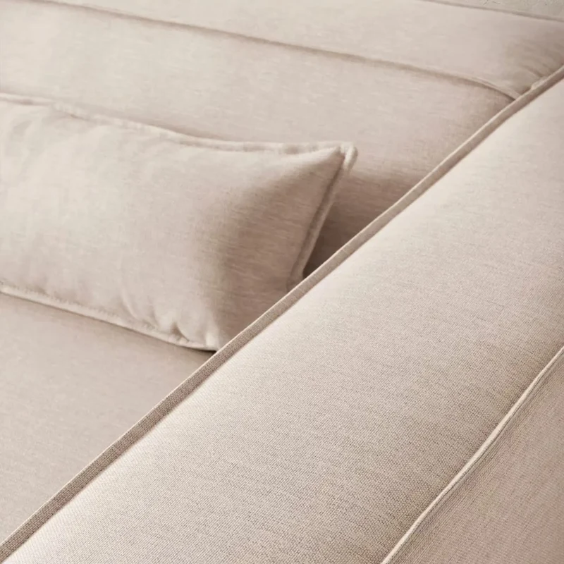 Big Sofa Webstoff hellbeige – Piara