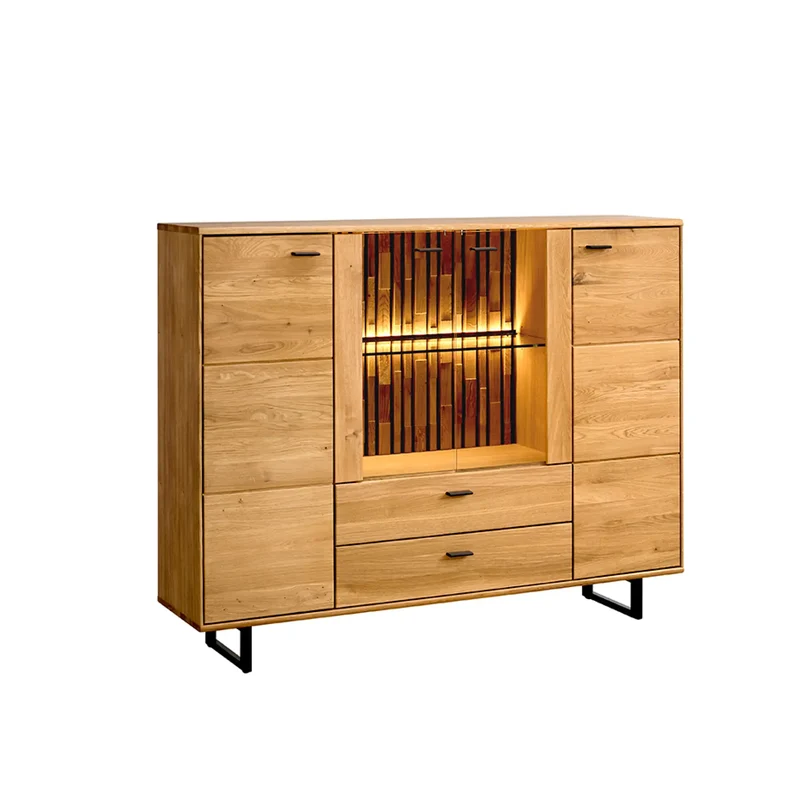 Highboard Wildeiche geölt – TRAMONTO