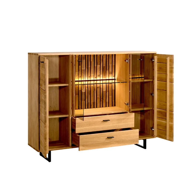 Highboard Wildeiche geölt – TRAMONTO