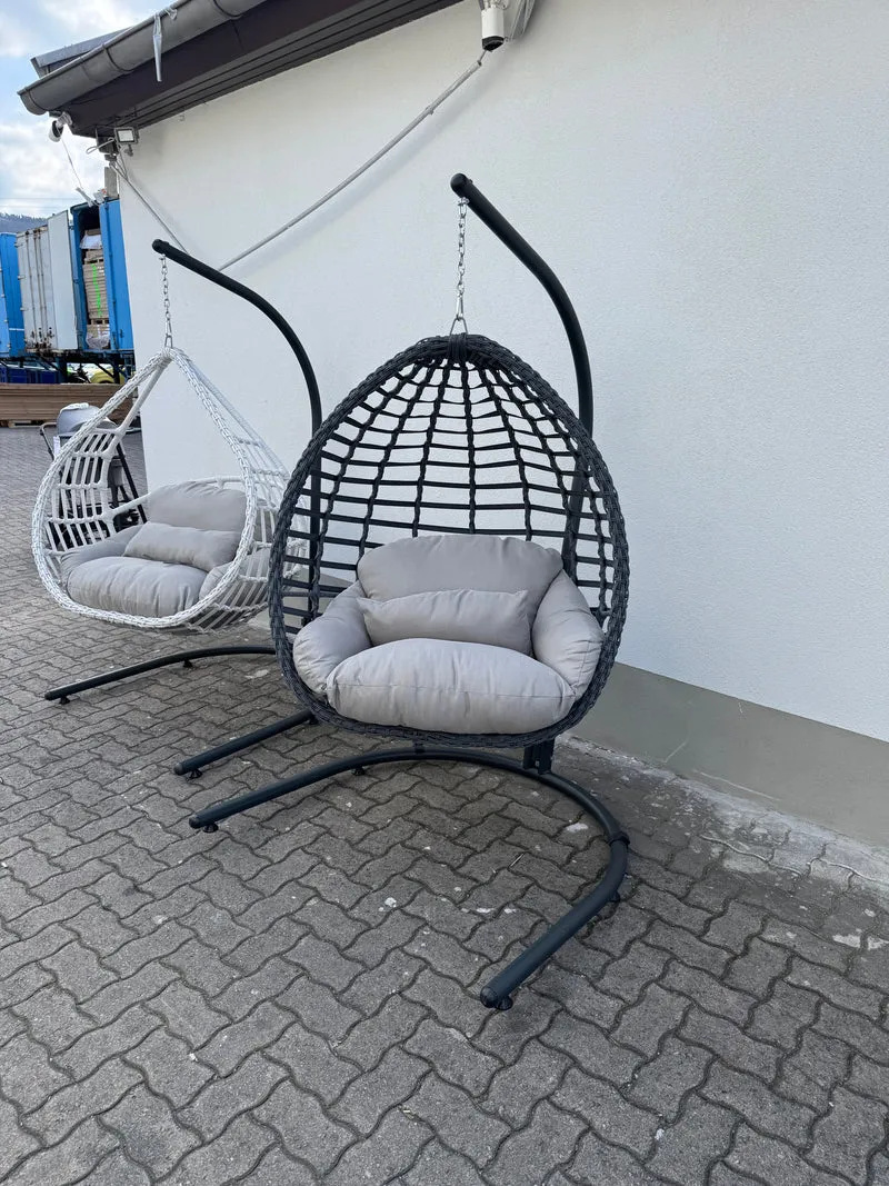 Hängesessel +versch. Farben +versch. Formen +dickwandiges Metallgestell +Neu auf Lager