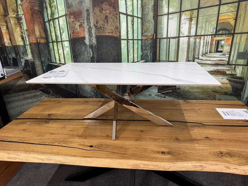 Couchtisch Tisch Wohnzimmertisch +Marmoroptik +Metallgestell +Neu auf Lager