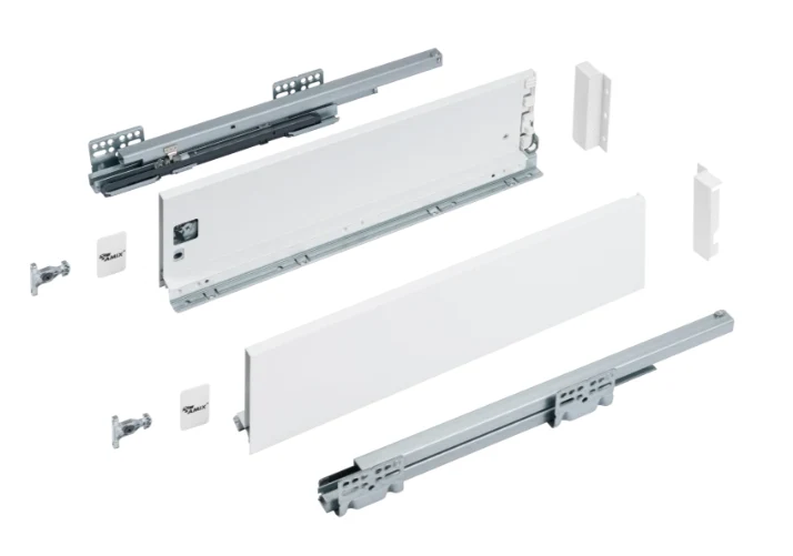 Slim Box Schubladensystem 40 kg - Soft-close - 18 mm