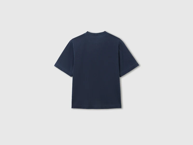 Oversize-T-Shirt mit Western-Print