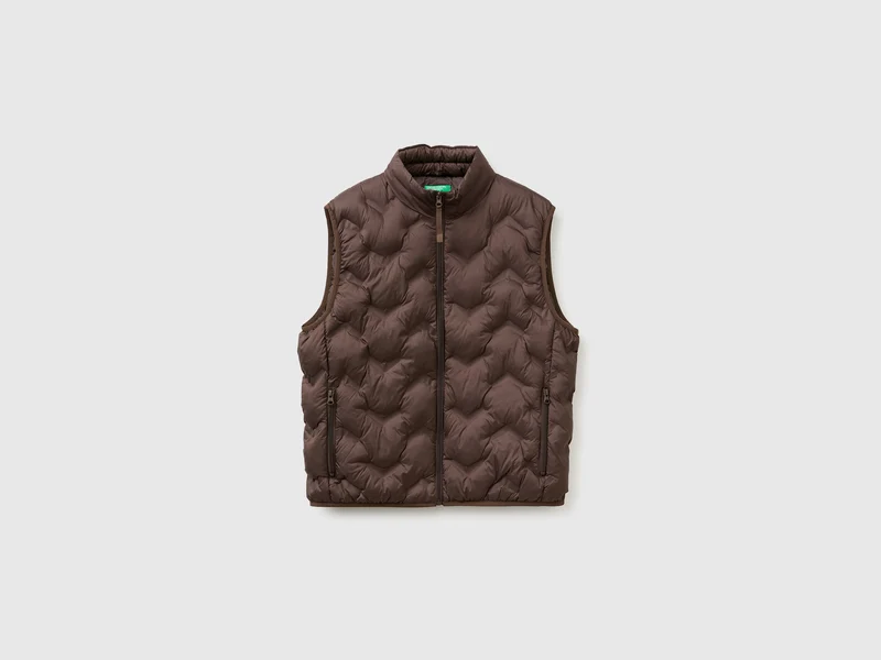 Wattierte, ärmellose Jacke