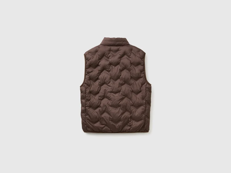 Wattierte, ärmellose Jacke