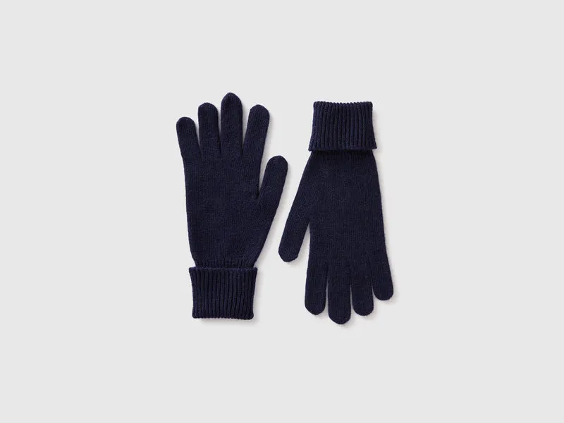 Handschuhe aus 100 % Wolle