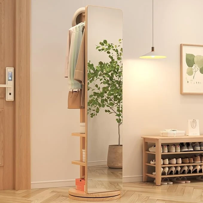 Ganzkörperspiegel mit Garderobe