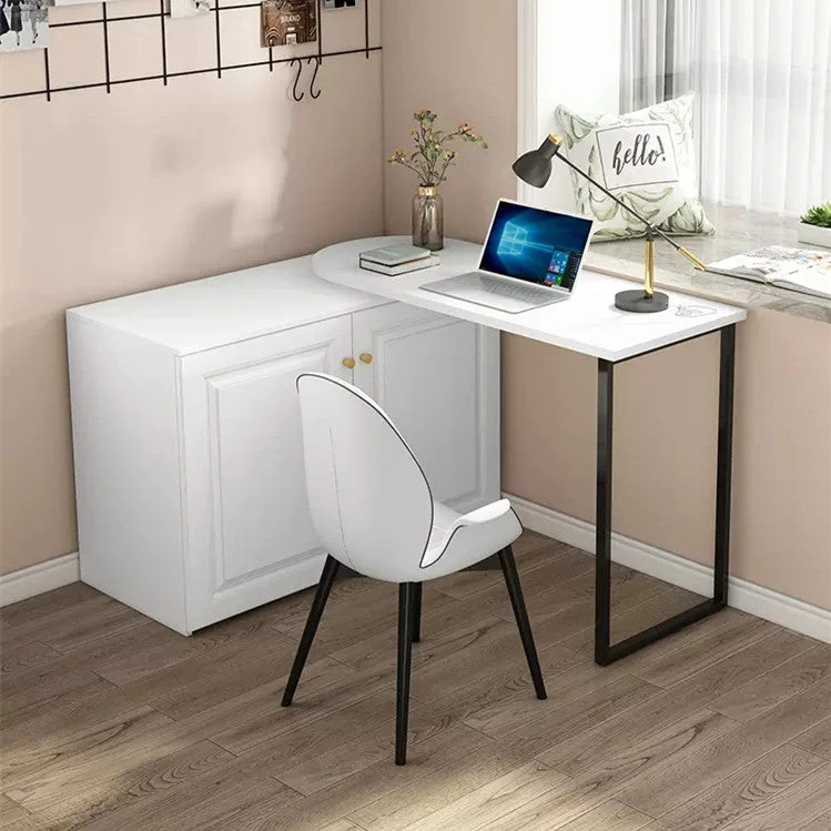 Klappbett mit 360 Grad drehbarem Schreibtisch-Kombinationsset