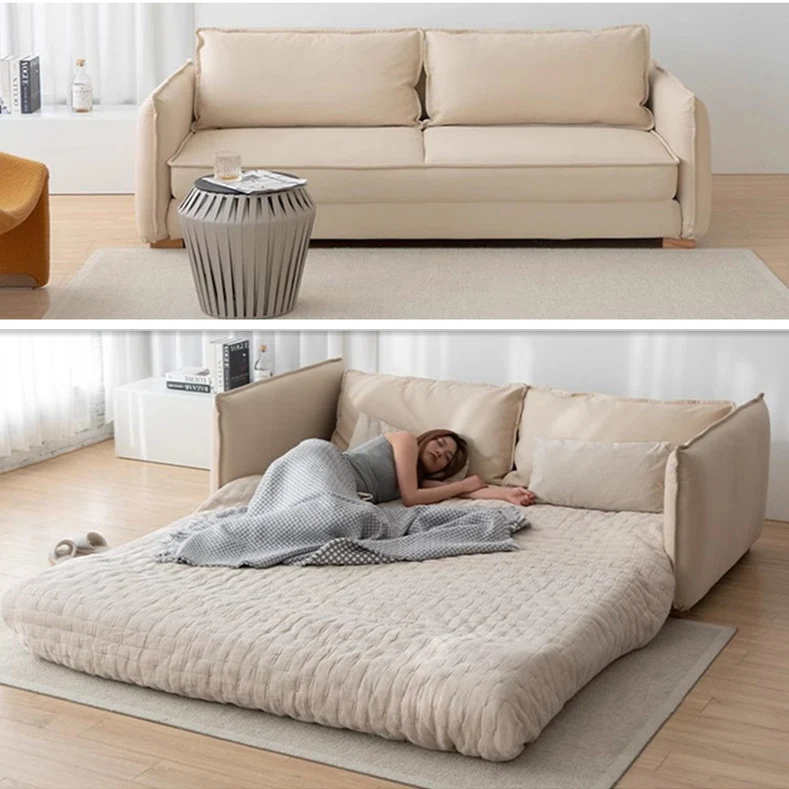 Nordic-Minimalismus-Bodenschlafsofa