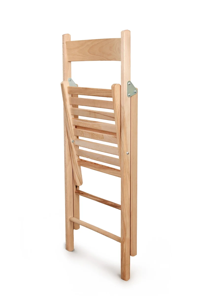 ReO Folding Wooden Chair – Handmade Vintage Stool, Scandinavian