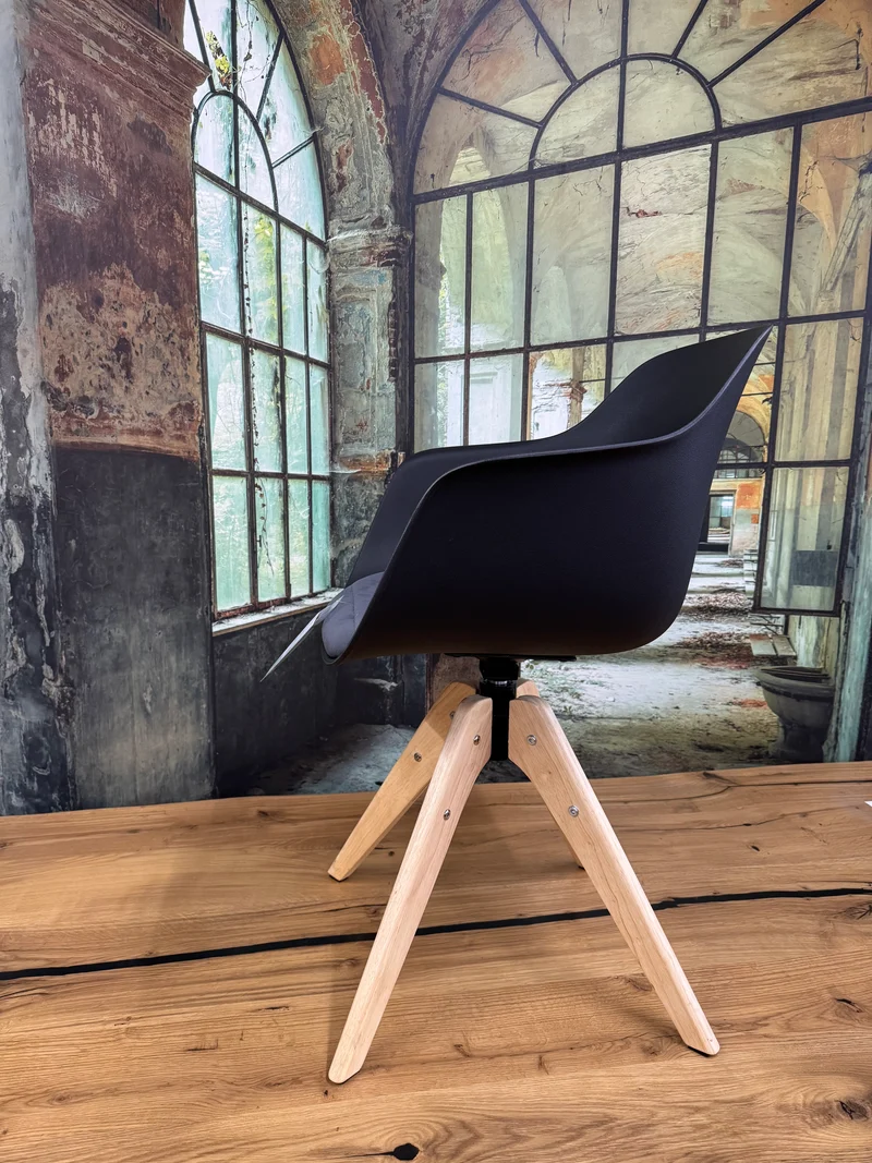Esszimmerstuhl +Sitzschale +extra gepolstert +360°Drehfunktion +verschiedene Farben
