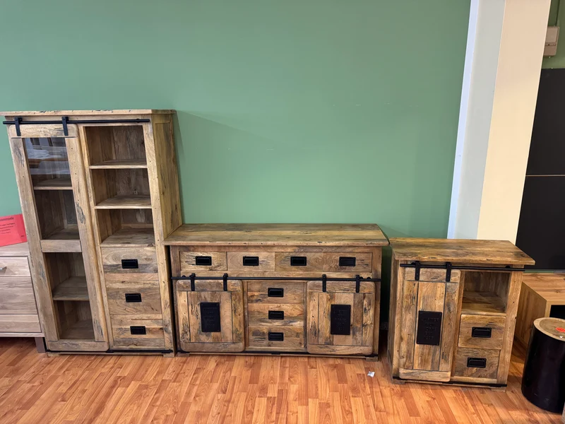 Kommode Mangoholz Massiv Vollholz