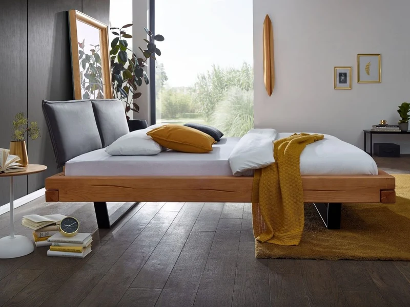 Bett Balkenbett Massivholz Fichte 180x200cm