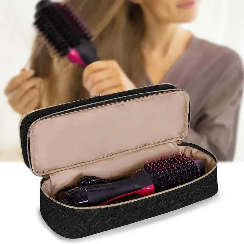 Large Capacity Double-Layer Cosmetic Organizer – Travel Makeup Bag