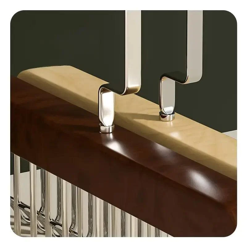 Wooden Hanger with 8 Hooks – Freestanding Organizer for Underwear