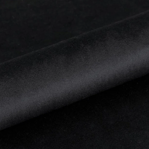Freja - Black Velvet Stoffmuster