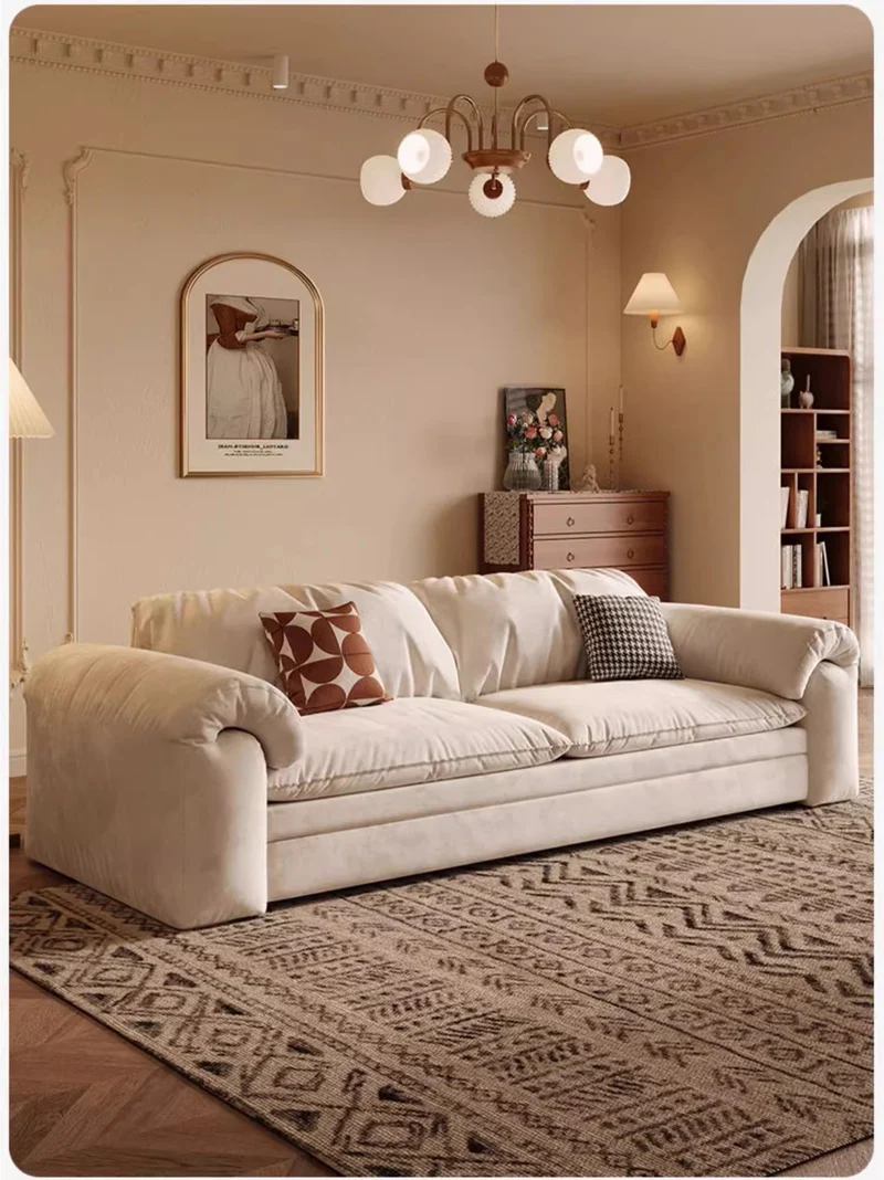 Multifunktionales Schlafsofa aus mattem Stoff mit Stauraum darunter