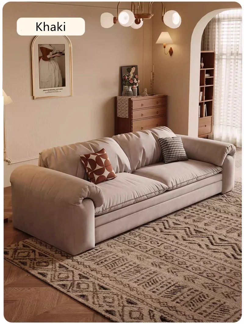 Multifunktionales Schlafsofa aus mattem Stoff mit Stauraum darunter