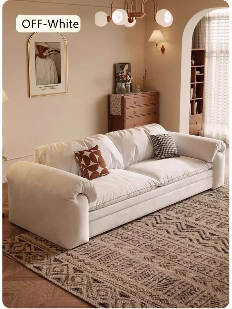Multifunktionales Schlafsofa aus mattem Stoff mit Stauraum darunter
