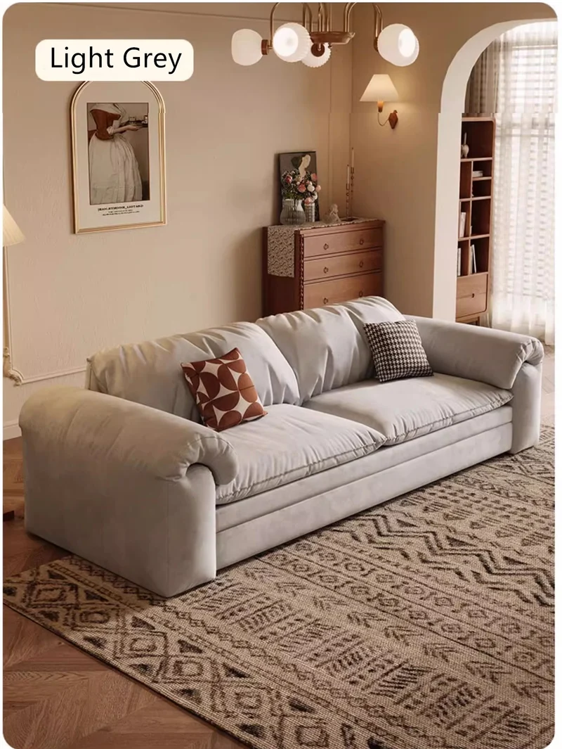 Multifunktionales Schlafsofa aus mattem Stoff mit Stauraum darunter