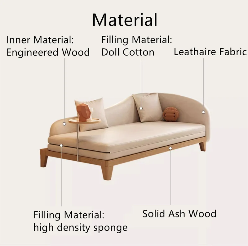 Lounge-Chaise-Schlafsofa