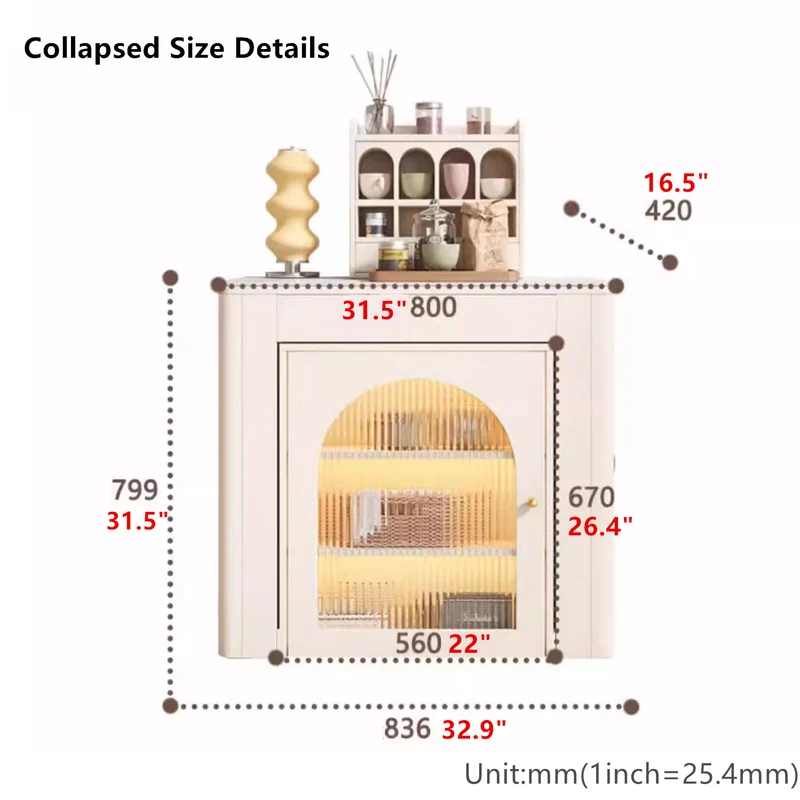 Moderner ausziehbarer Esstisch mit 4 Marmorblättern und Sideboard-Schrank