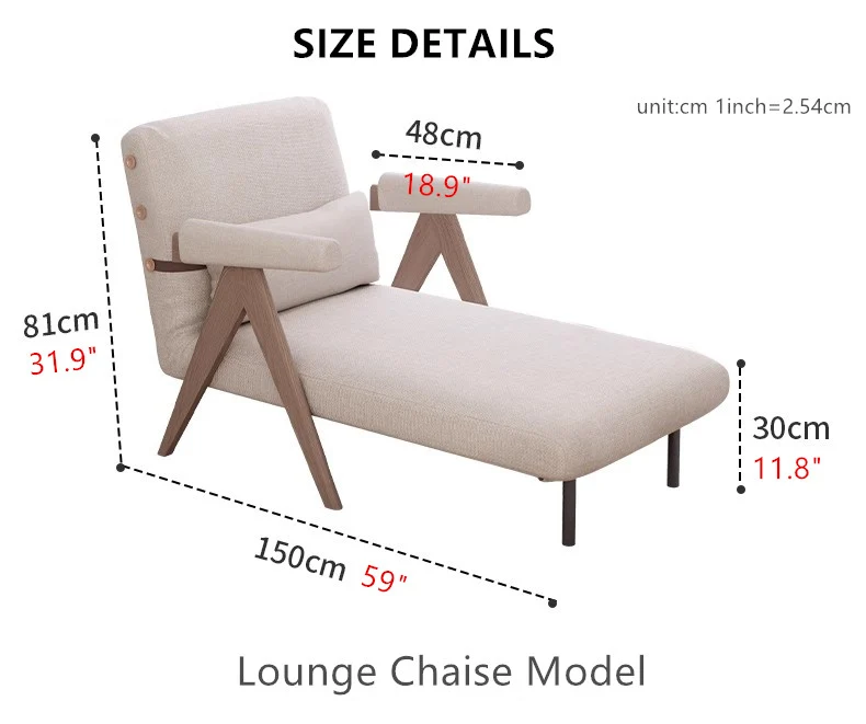 3-in-1 umwandelbares und verstellbares Loveseat-Schlafsofa