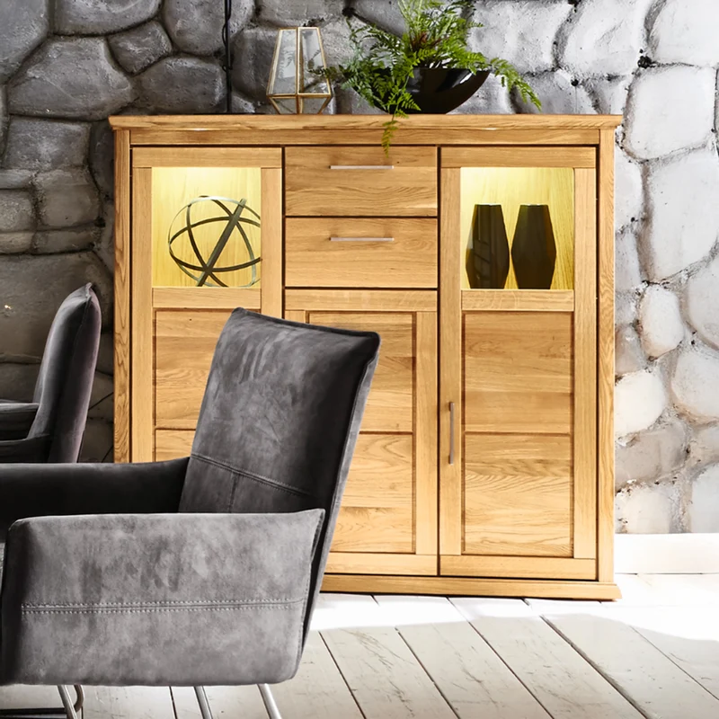 Highboard Wildeiche geölt – HOMELAND