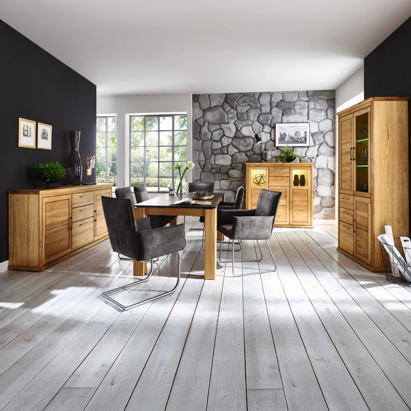 Highboard Wildeiche geölt – HOMELAND