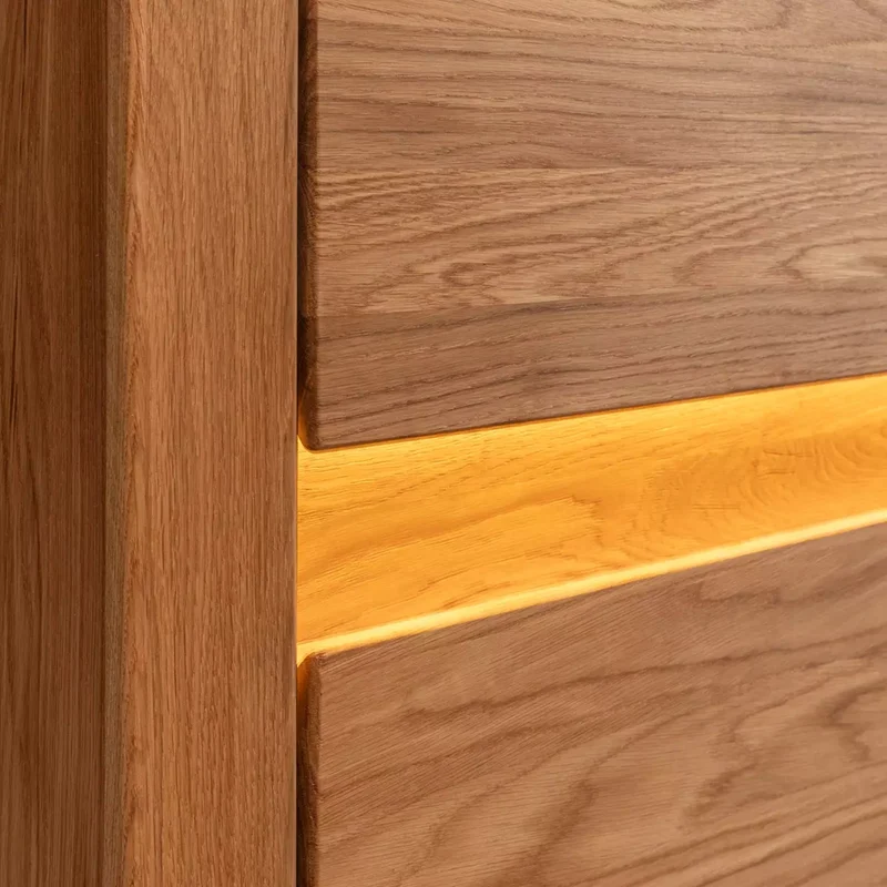 Highboard Wildeiche massiv - ZERMATT