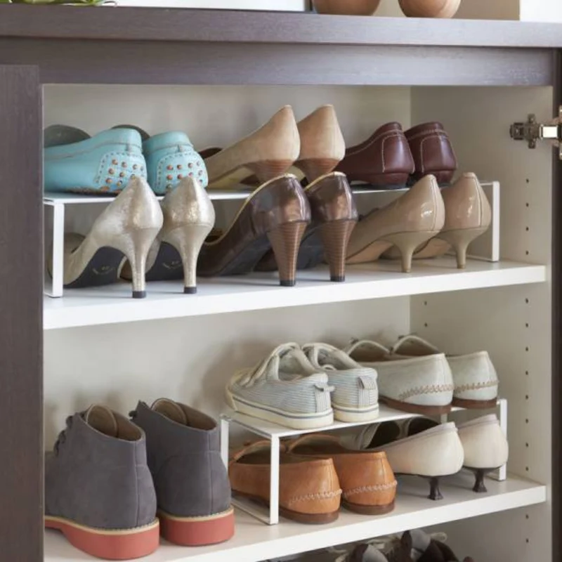 FRAME Schuhregal ausziehbar - Weiss