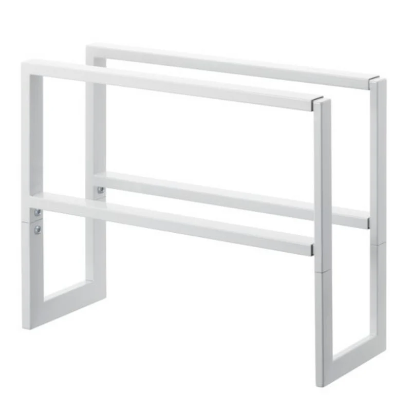 LINE Schuhregal ausziehbar - Weiss