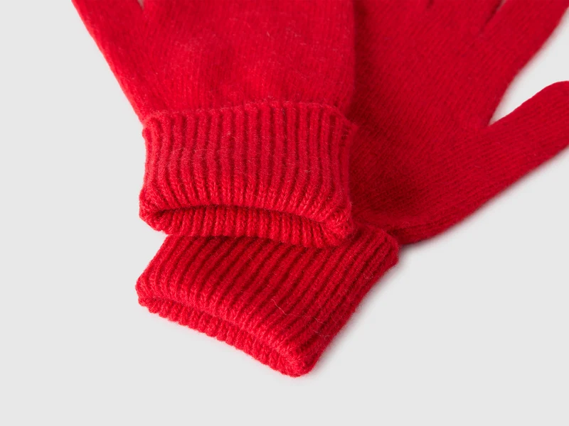 Handschuhe aus 100 % Wolle
