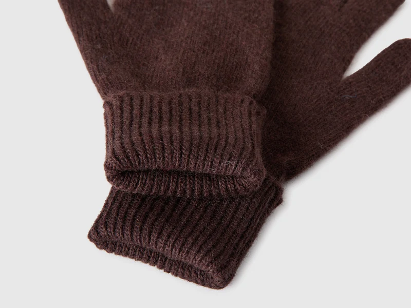 Handschuhe aus 100 % Wolle