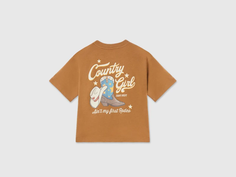 Western-Print-T-Shirt