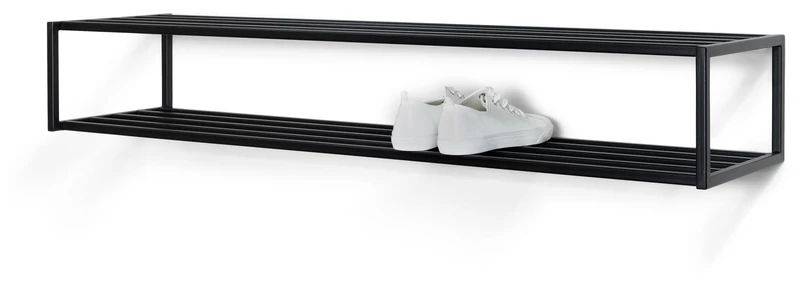 Schuhregal SCHOOL SR 120 Metall Schwarz pulverbeschichtet, von Spinder