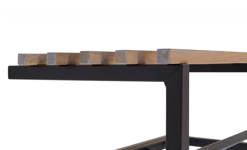 Garderobe Wandgarderobe RIZZOLI XS Schwarz mit Ablage, von Spinder