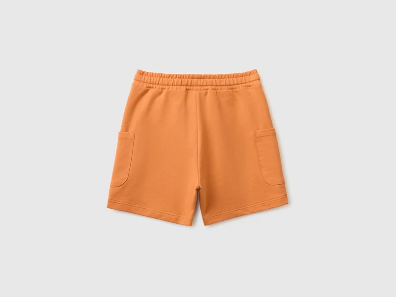 Cargo-Bermudashorts mit Kordelzug