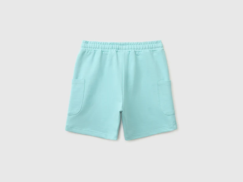 Cargo-Bermudashorts mit Kordelzug