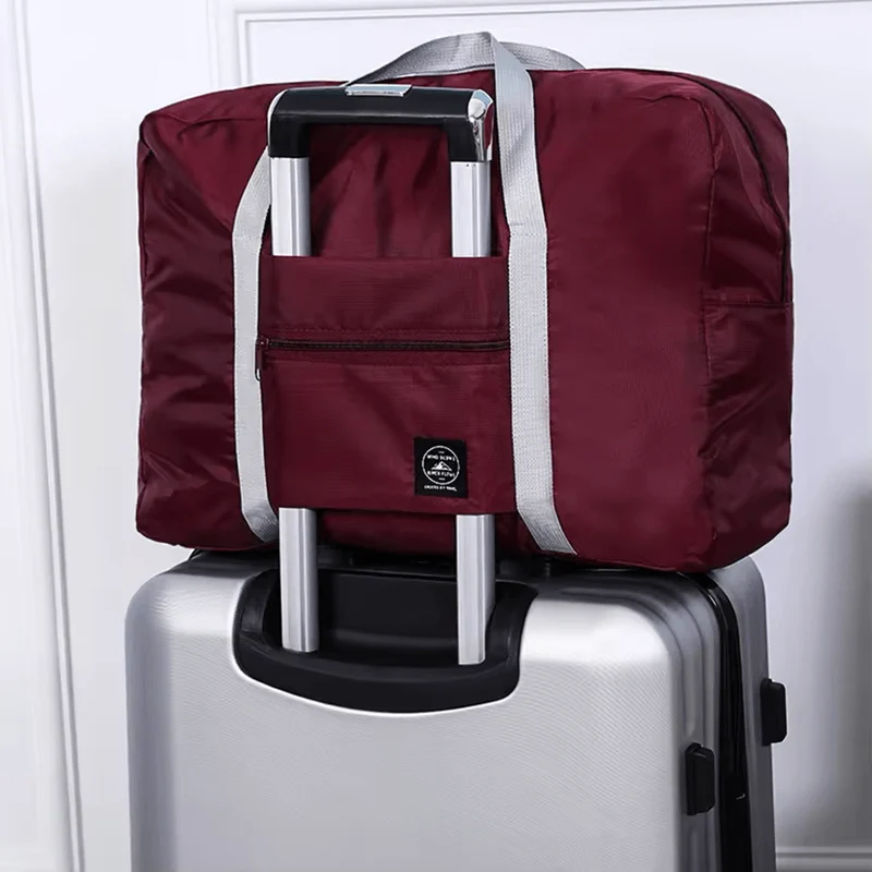 Foldable Carry-On Travel Bag – Large Capacity Storage Bag