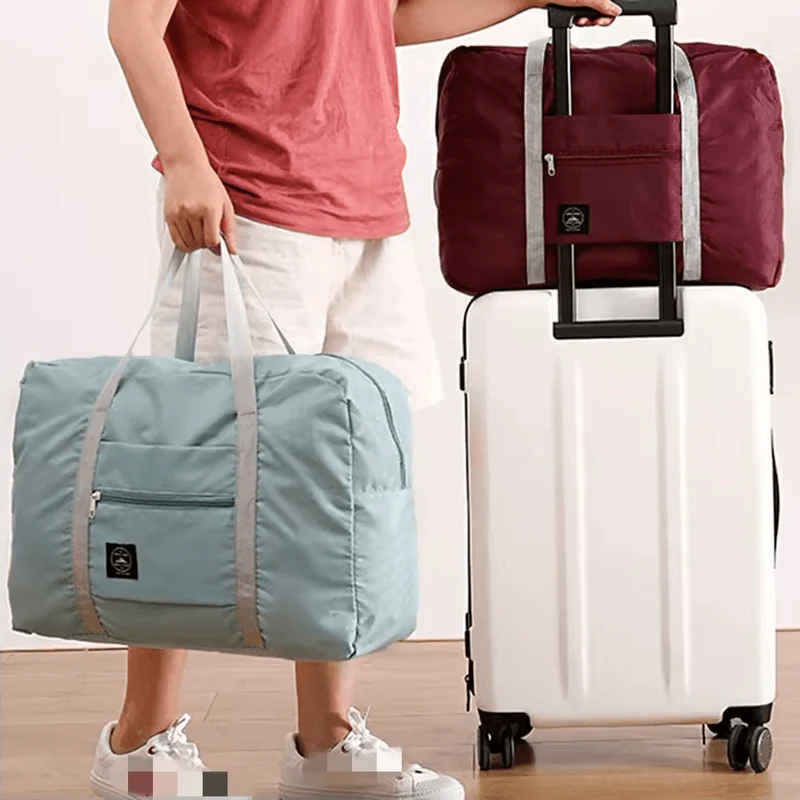 Foldable Carry-On Travel Bag – Large Capacity Storage Bag