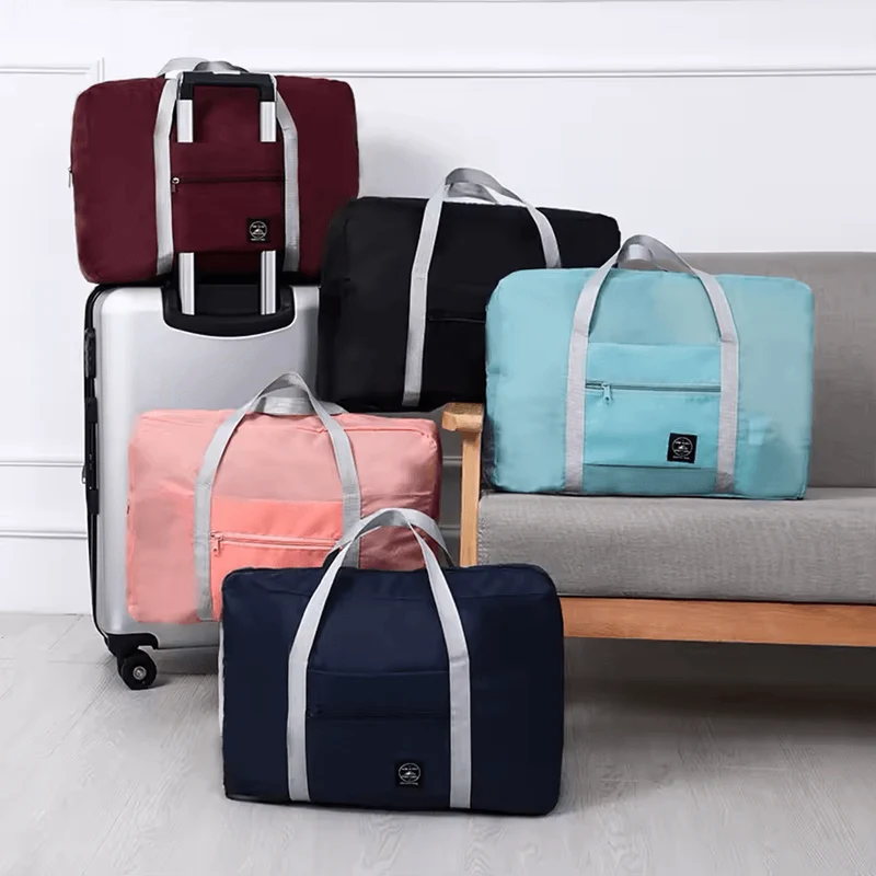Foldable Carry-On Travel Bag – Large Capacity Storage Bag