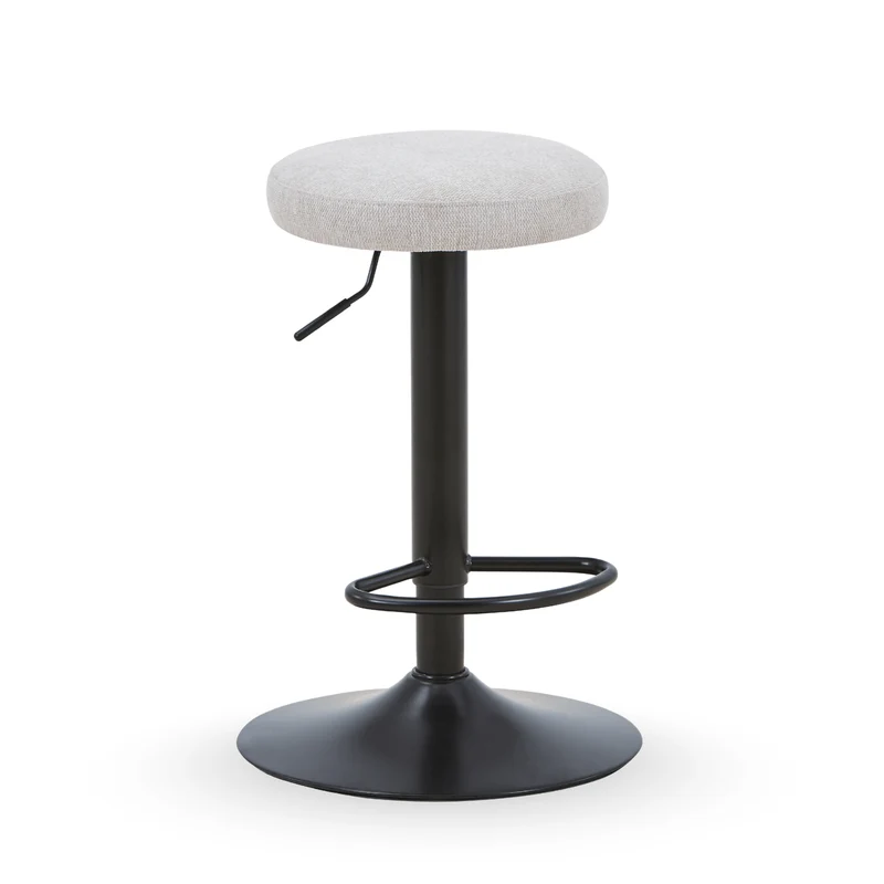 Ditte - Barhocker mit 360-Grad-Drehfunktion in Beige