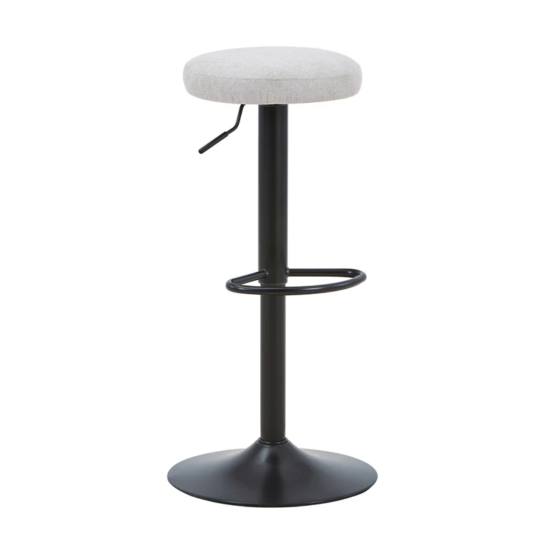 Ditte - Barhocker mit 360-Grad-Drehfunktion in Beige