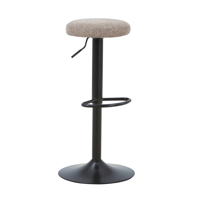Ditte - Barhocker mit 360-Grad-Drehfunktion in Sand