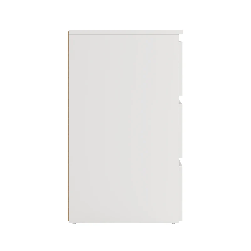 Maise Kommode 70x70x41 cm mit 3 Schubladen in weiß