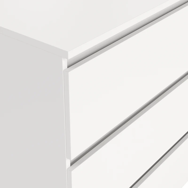 Maise Kommode 70x70x41 cm mit 3 Schubladen in weiß