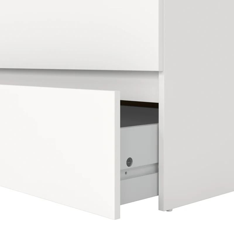 Maise Kommode 70x70x41 cm mit 3 Schubladen in weiß